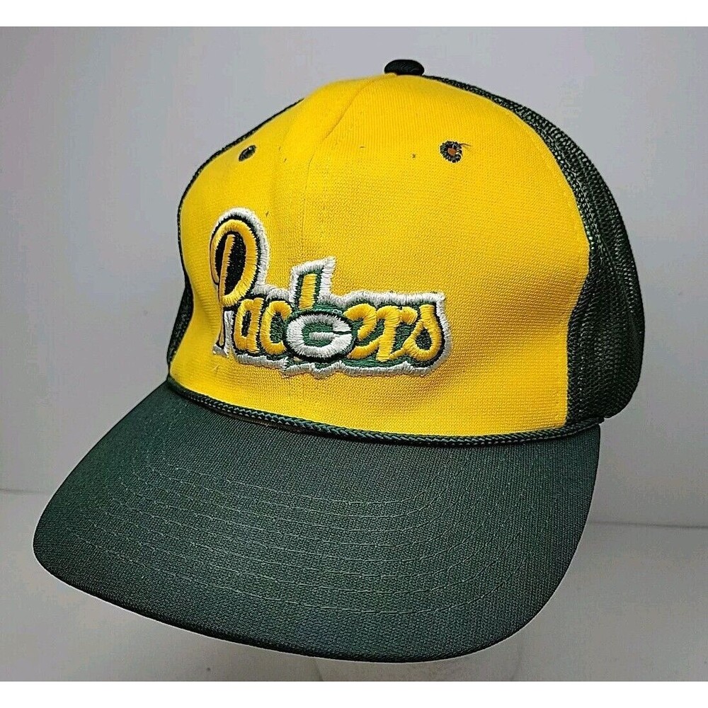 Vintage Sports Specialties YR Green Bay Packers Snapback Hat NFL Cap RARE Rope